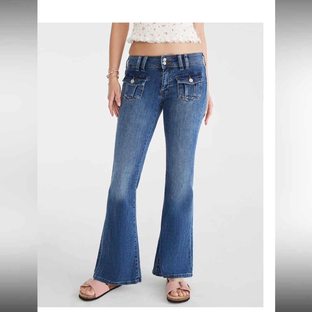 Classic Blue Flared Women's Jeans